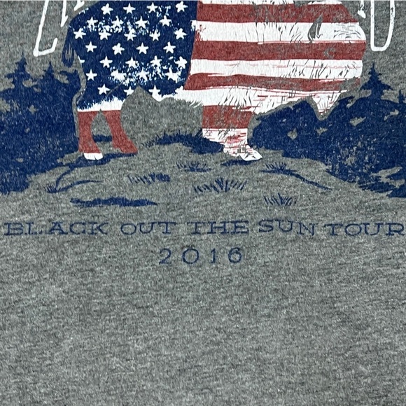 Zac Brown Block out the Sun 2016 Music Country Rock n' Roll Concert tshirt - Picture 4 of 6